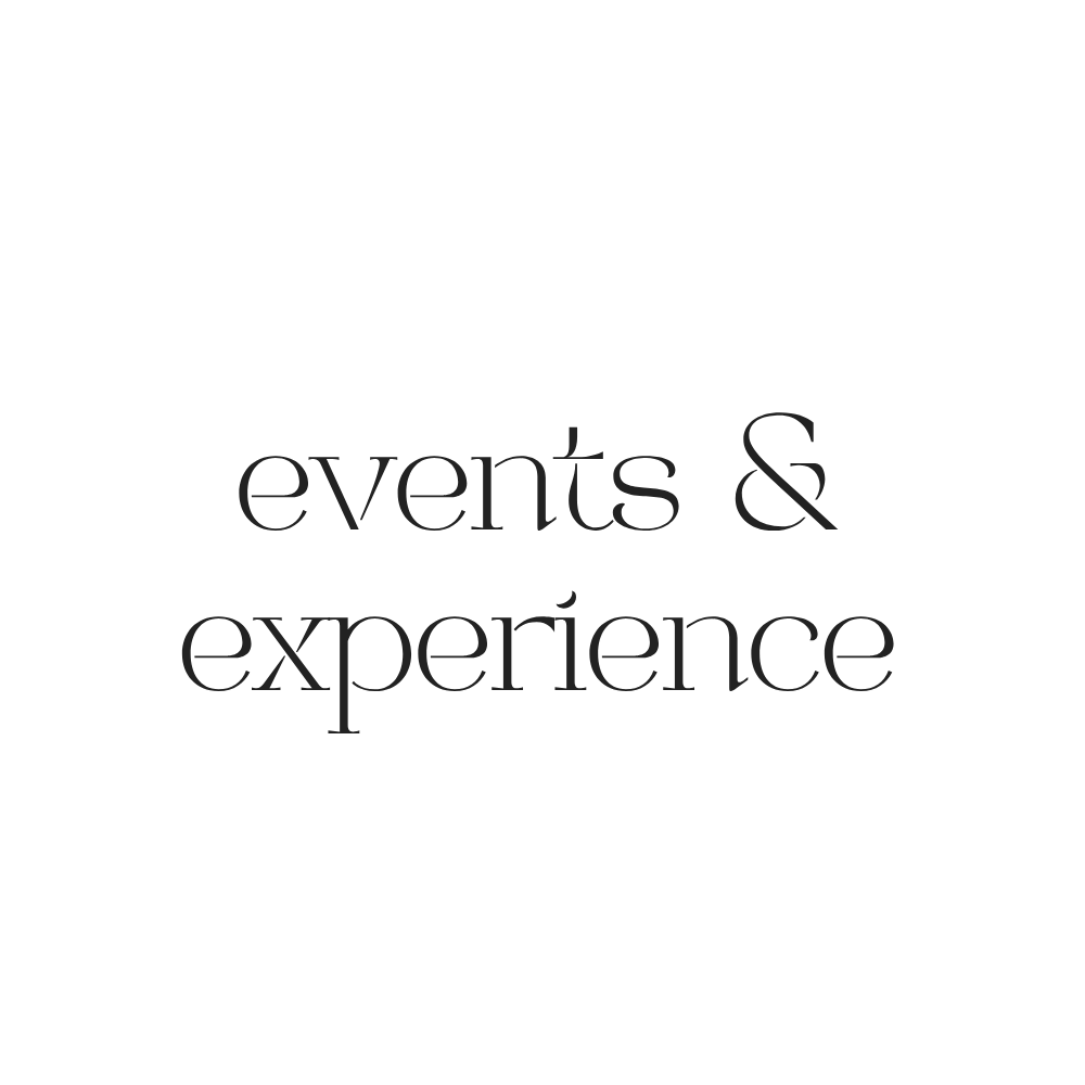 Events & Experience